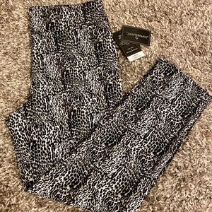 COUNTER PARTS LEOPARD PANTS